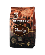 Paulig Espresso Supremo (Паулиг Эспрессо Супремо), зерно, 1000 гр., 100% арабика, пакет